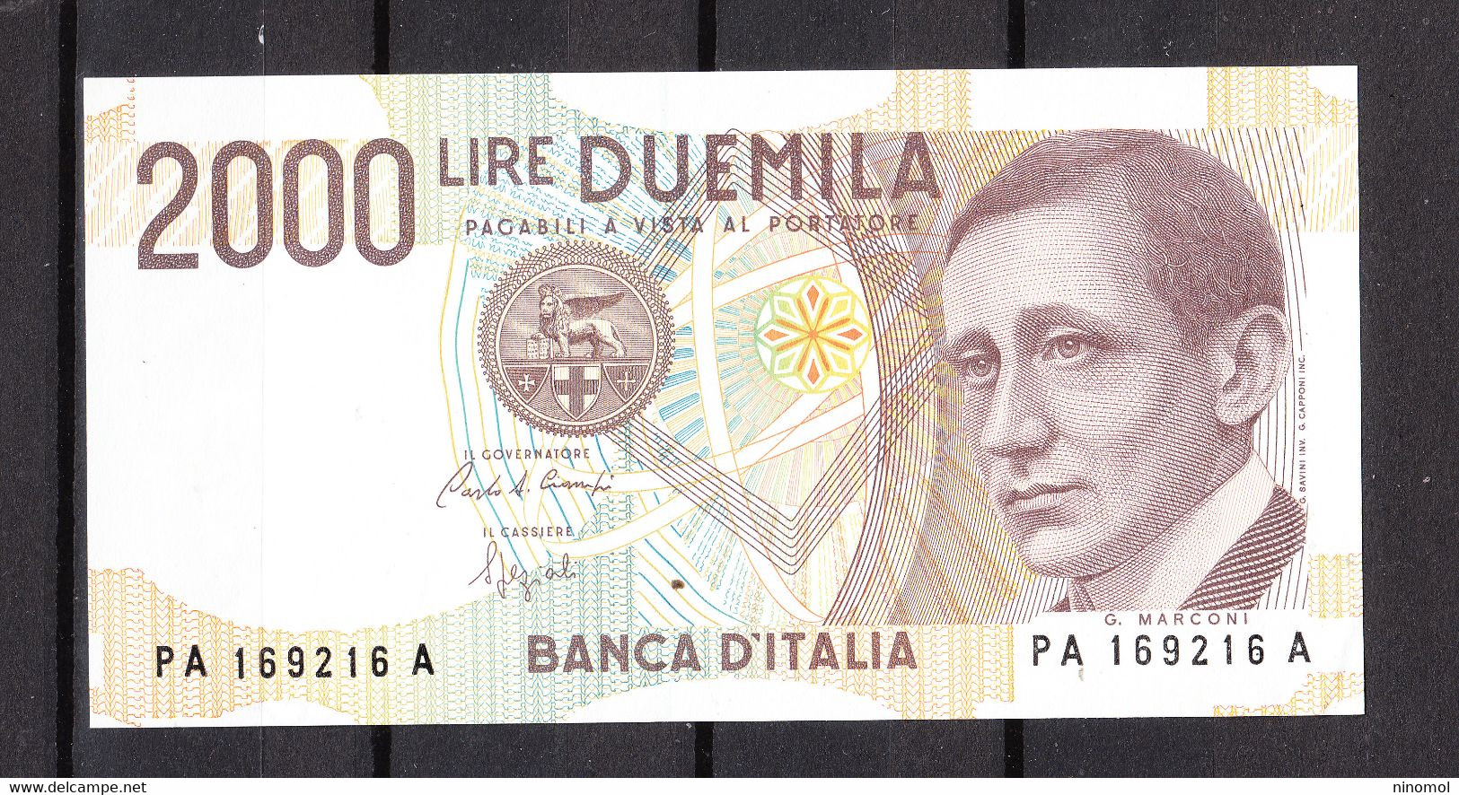 ITALIA  - 2000  LIRE  MARCONI  31/01/1980  SERIE PA °°° - 5000 Lire