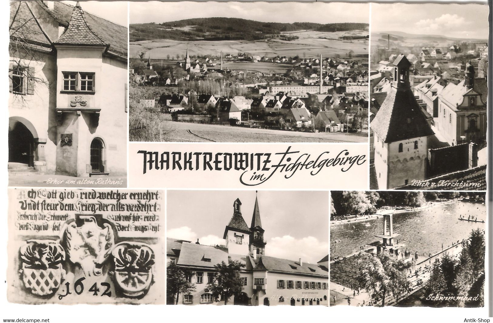 Marktredwitz Im Fichtelgebirge - 6 Ansichten V. 1964 (4549) - Marktredwitz