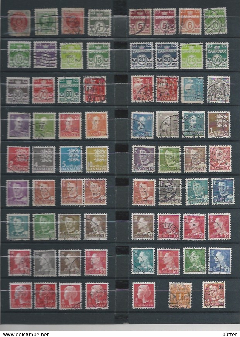 Denmark Small Collection Used - Verzamelingen