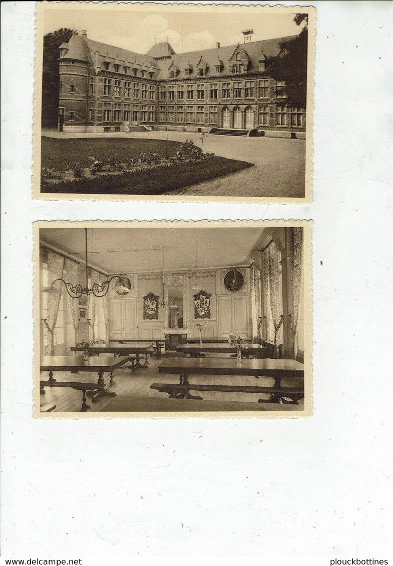 LESSINES OLLIGNIES 10 CARTES POSTALES PENSIONNAT DES DAMES BERNADINES D ESQUERMES EDIT NELS - Lessines