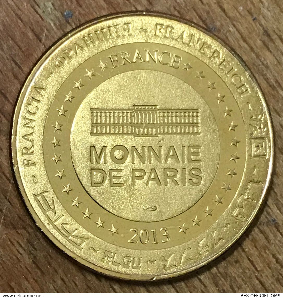 42 CHARLIEU ABBAYE BÉNÉDICTINE MÉDAILLE SOUVENIR MONNAIE DE PARIS 2013 JETON TOURISTIQUE MEDALS COINS TOKENS - 2013