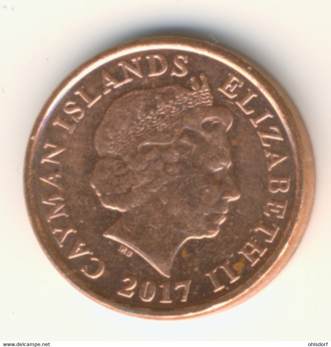 CAYMAN ISLANDS 2017: 1 Cent, KM 131 - Iles Caïmans