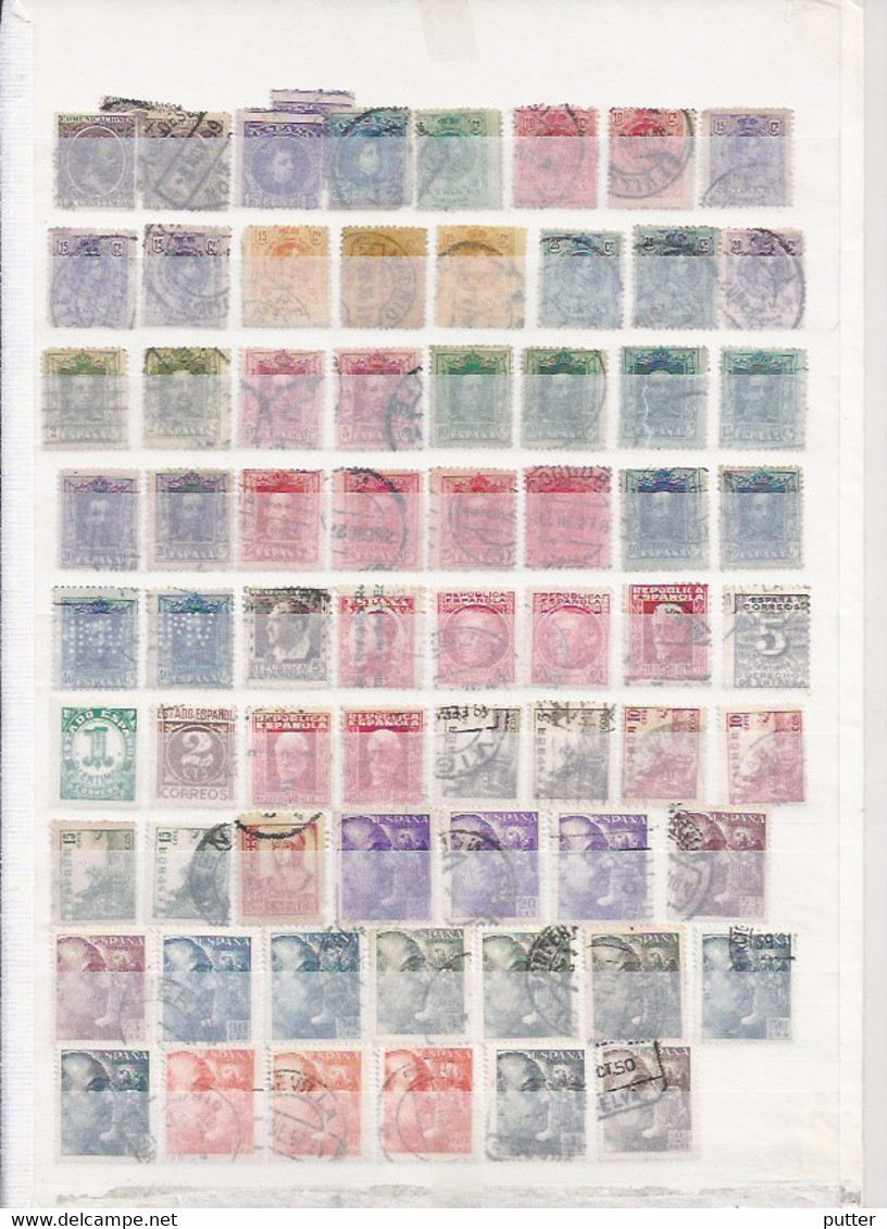 Spain Small Collection Used - Colecciones