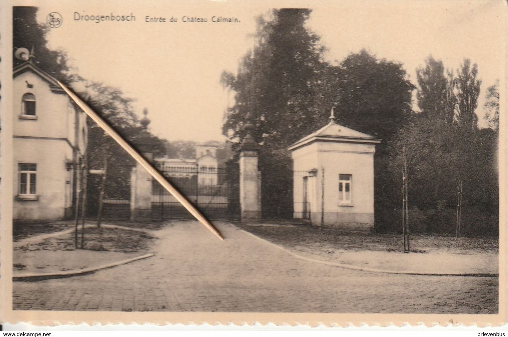 Drogenbosch: Entrée Du Château Calmain - Drogenbos