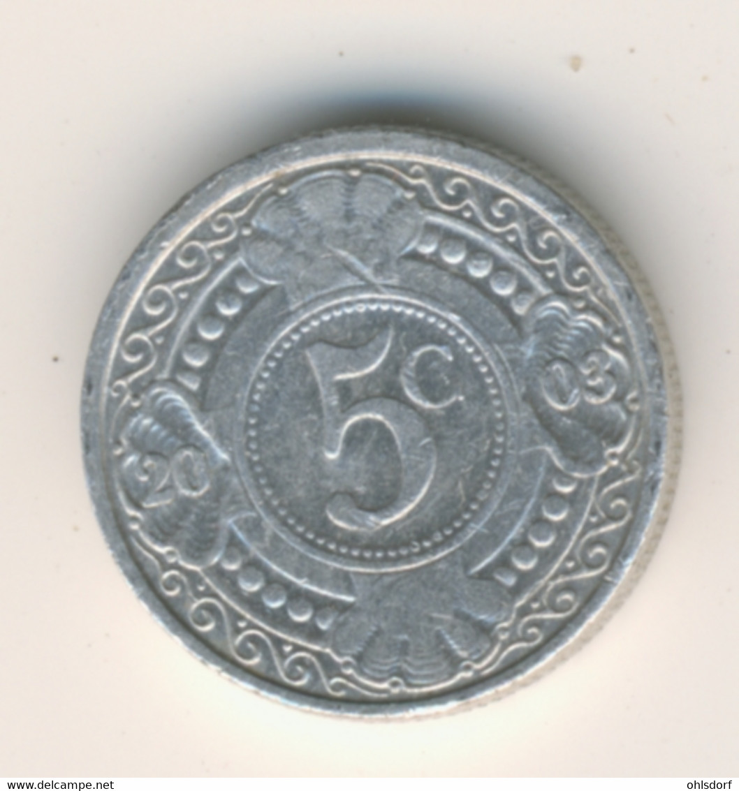 NETHERLAND ANTILLAS 2003: 5 Cent, KM 33 - Antilles Néerlandaises