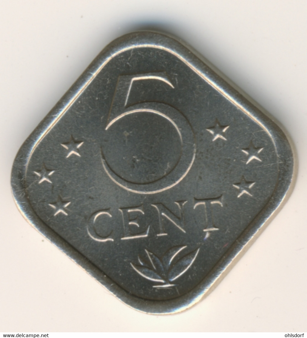 NETHERLAND ANTILLAS 1979: 5 Cent, KM 13 - Antilles Néerlandaises