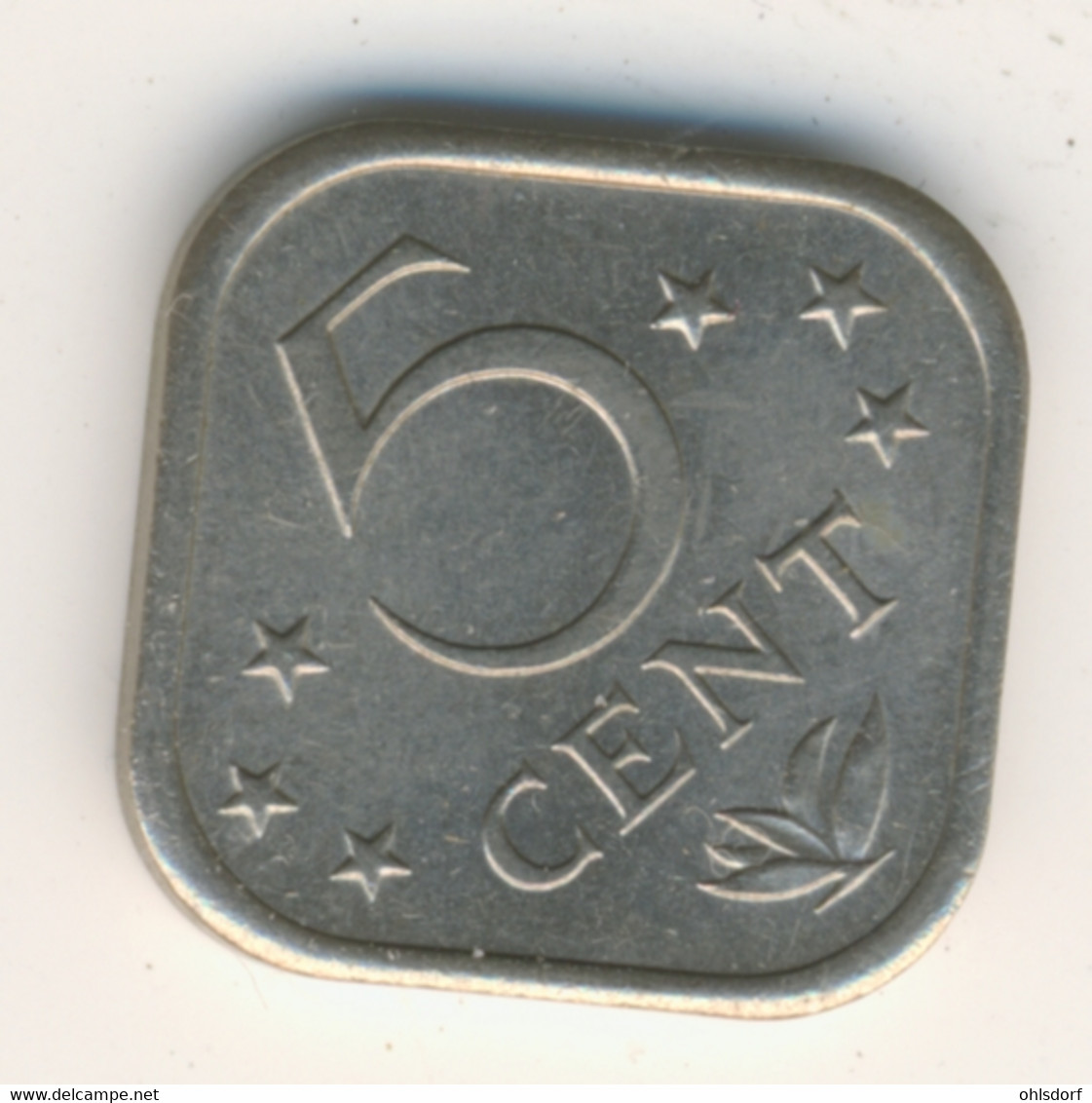 NETHERLAND ANTILLAS 1975: 5 Cent, KM 13 - Antilles Néerlandaises