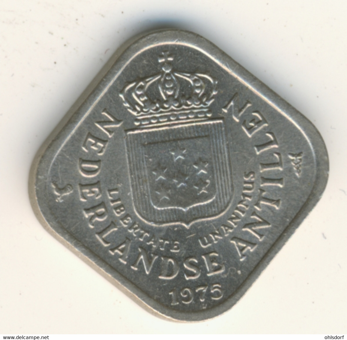 NETHERLAND ANTILLAS 1975: 5 Cent, KM 13 - Niederländische Antillen