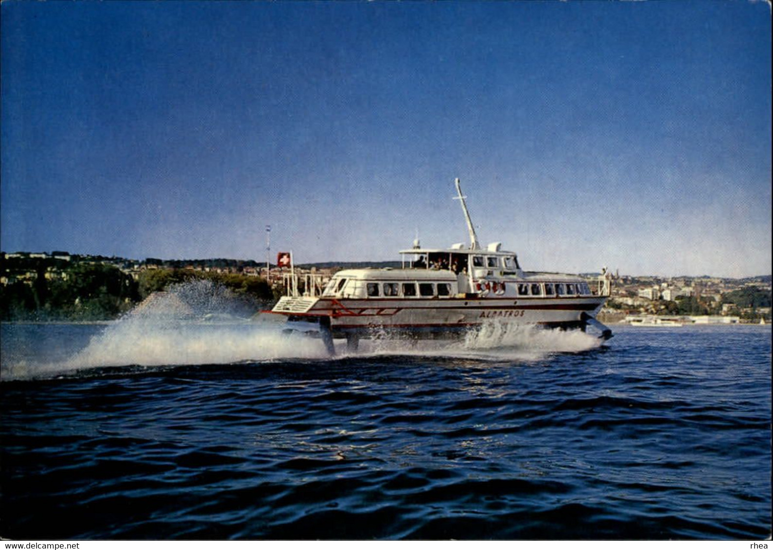 BATEAUX - Hydroglisseur - L'Albatros Sur Le Léman - Hovercraft