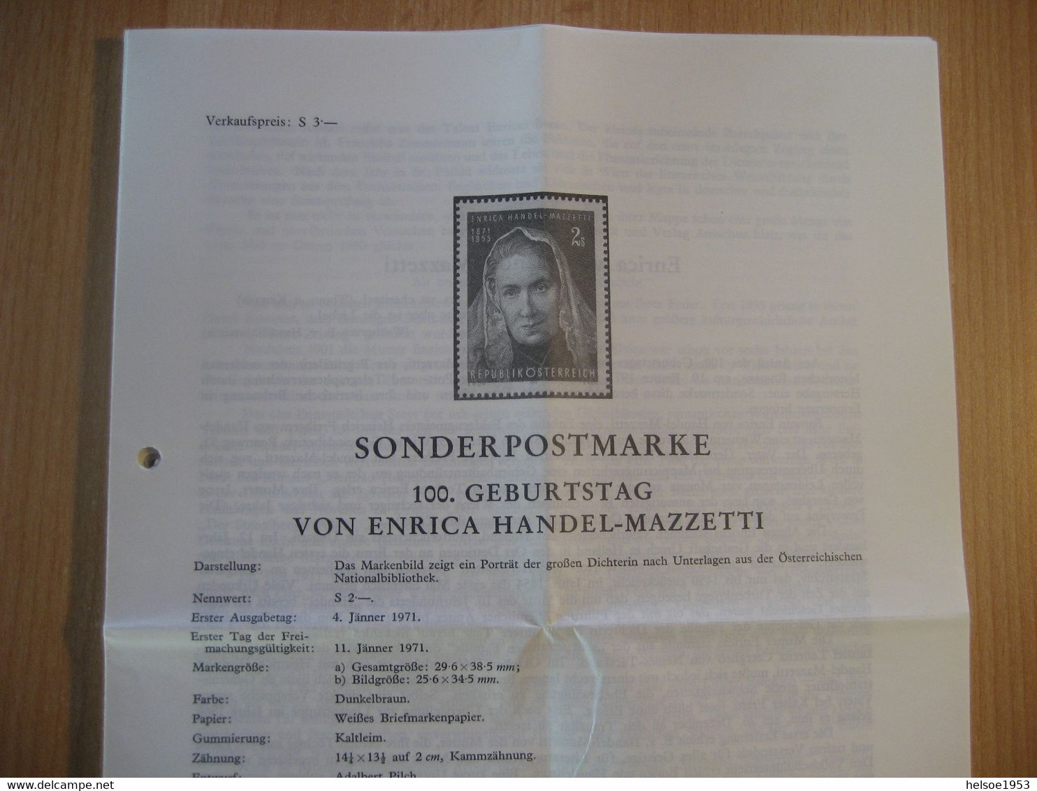 Österreich Sammlungen- Abhandlungen oder Erläuterungsblätter der Jahre 1971-1984 und 1986-1991