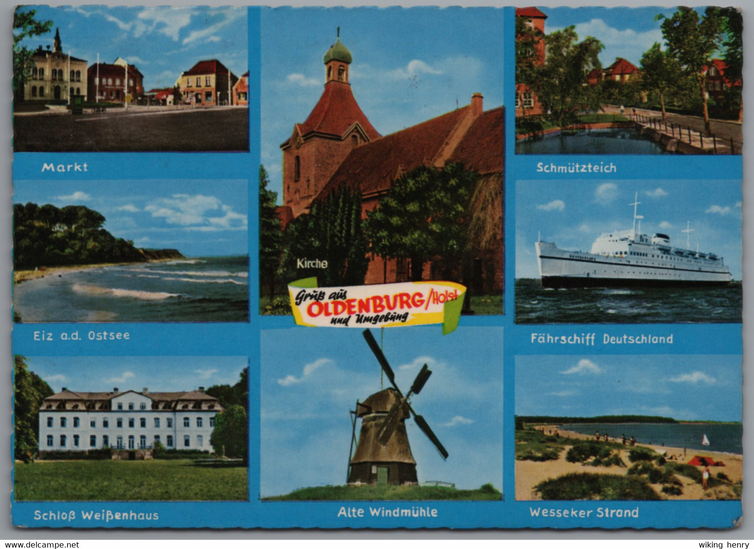 Oldenburg Holst - Mehrbildkarte 9 - Oldenburg (Holstein)