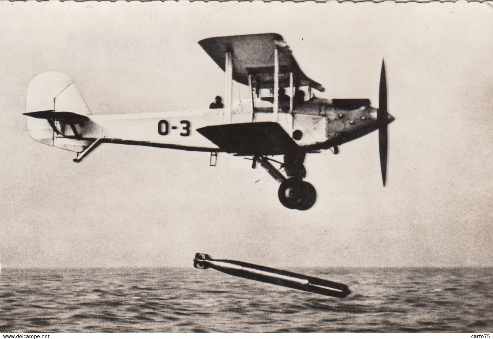 Avions - British Royal Air Force - Lancement D'une Torpille En Vol - 1914-1918: 1ère Guerre