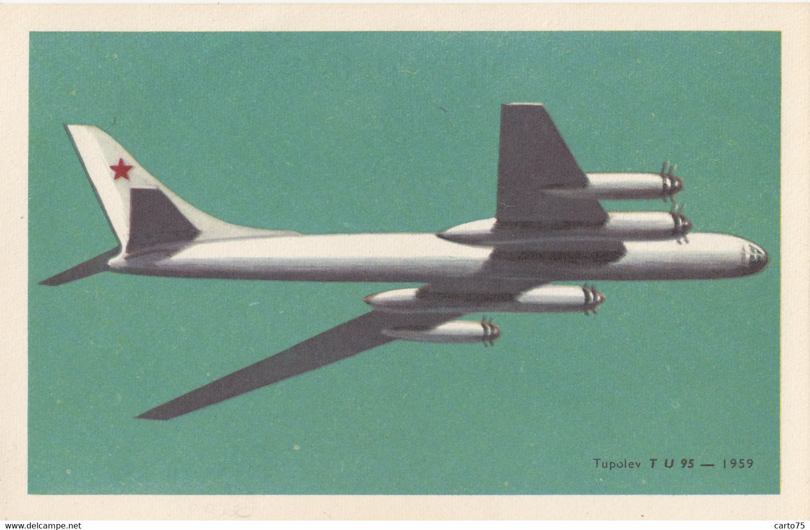 Transports - Avions - Avion Bombardier Lourd Soviétique - Tupolev Tu-95 - 1946-....: Era Moderna
