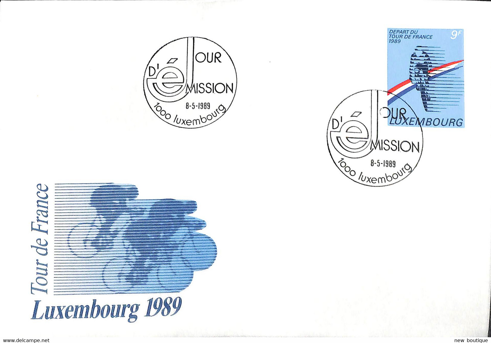 NB - [904098]B/TB//-Luxembourg 1989 - Depart Du Tour De France, Sports, Cyclisme - Ciclismo