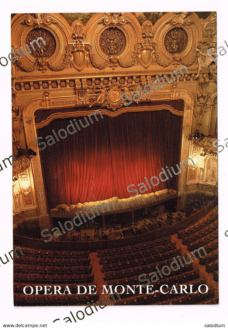 TEATRO OPERA DE MONTE CARLO MONACO - Teatro D'opera