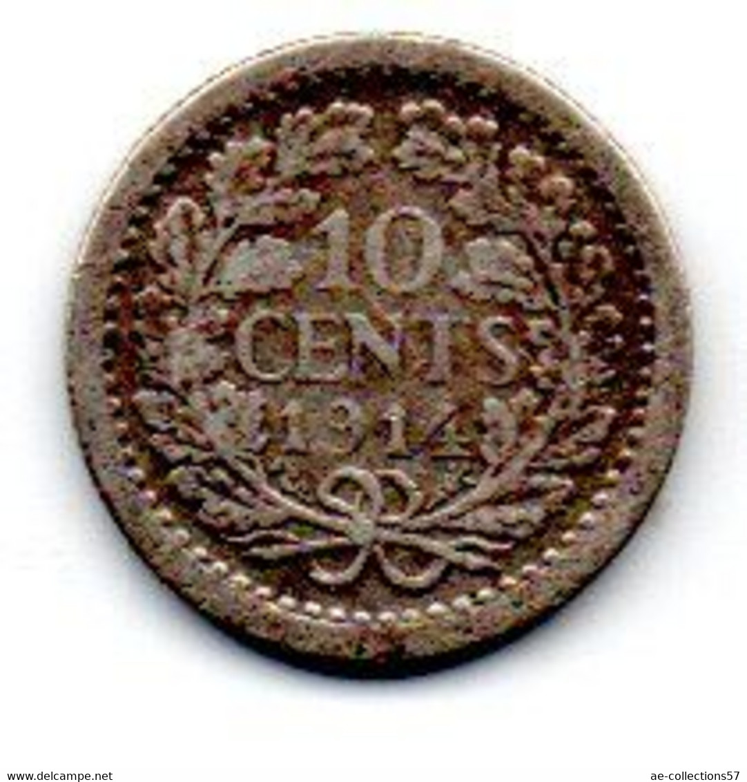 Pays -Bas - 10 Cents 1914 - TB - 10 Centavos