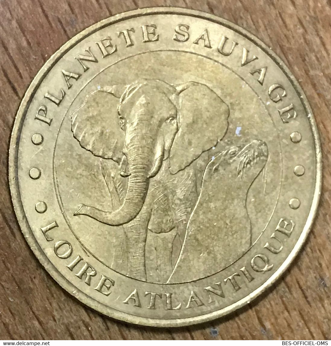 44 PORT ST PÈRE PLANÈTE SAUVAGE ÉLÉPHANT OTARIE MDP 2000 MÉDAILLE MONNAIE DE PARIS JETON TOURISTIQUE MEDALS COINS TOKENS - 2000