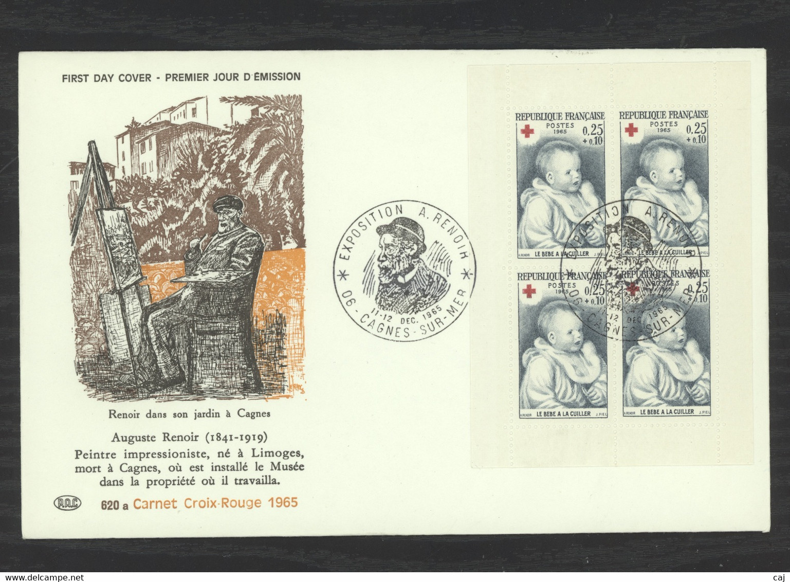 0LE  003  -  France  -  FDC  :  Yv  1466  (o)   La Feuille Du Carnet - 1960-1969