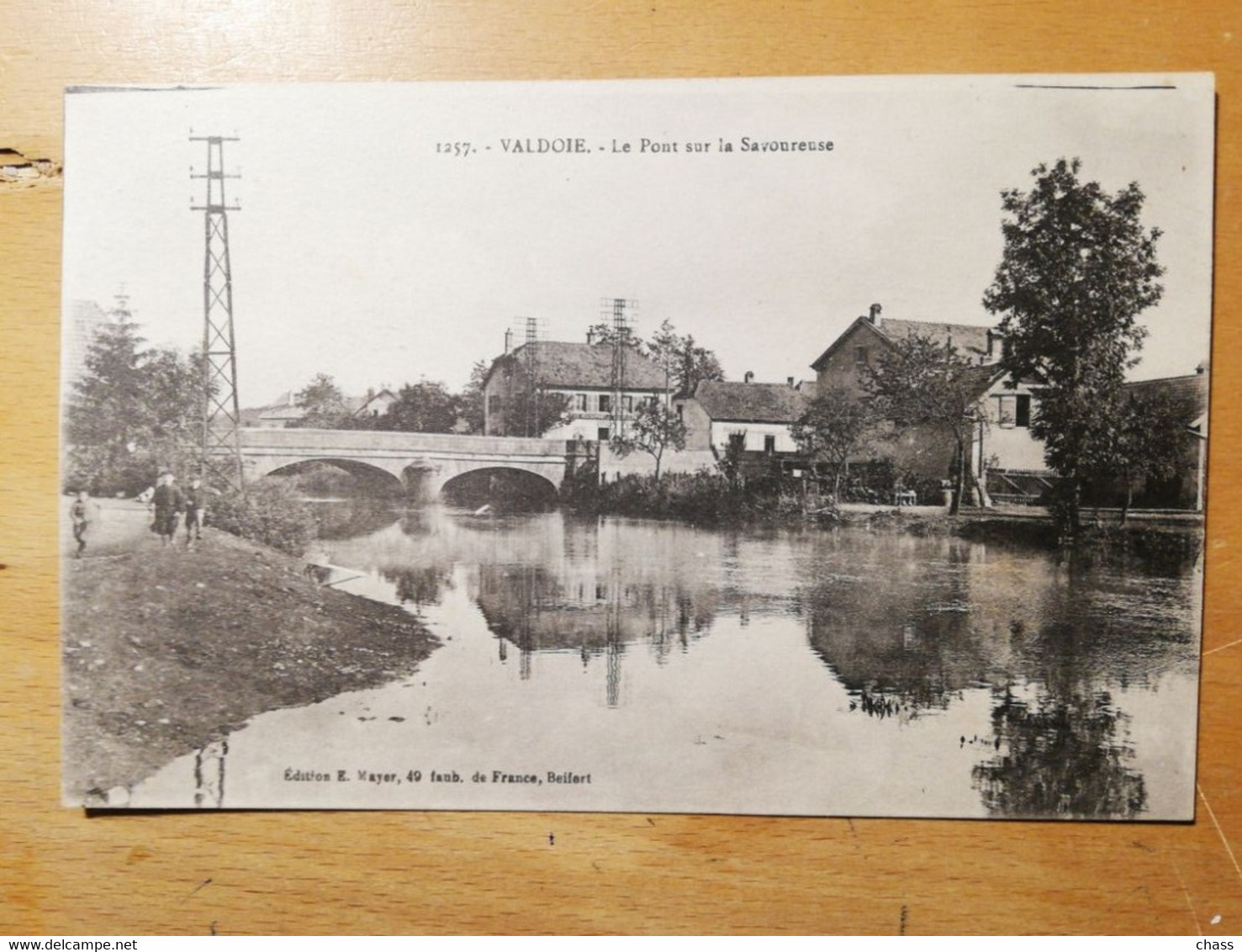 Cpa Valdoie(90)le Pont Sur La Savoureuse - Valdoie