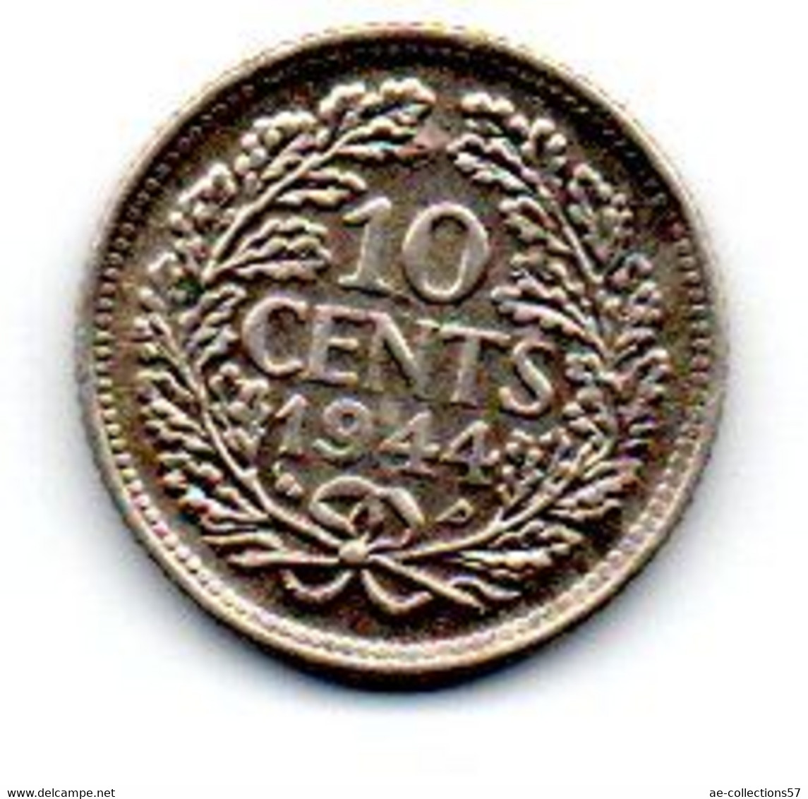 Pays -Bas - 10 Cents 1944 - TTB - 10 Cent