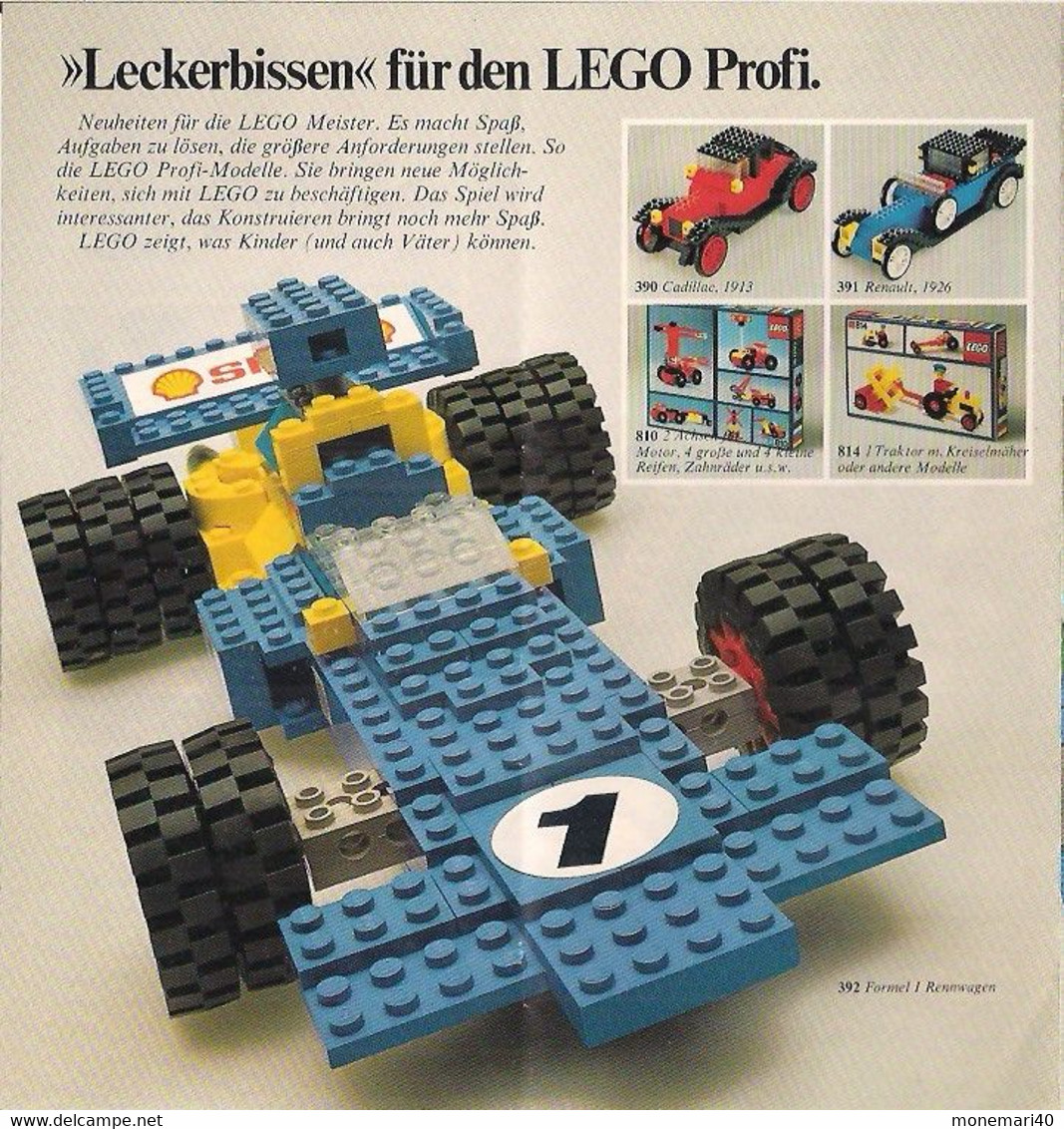 LEGO SYSTEM - CATALOGUE - NEUE SPIELIDEEN VON  LEGO - 1975. - Catalogs