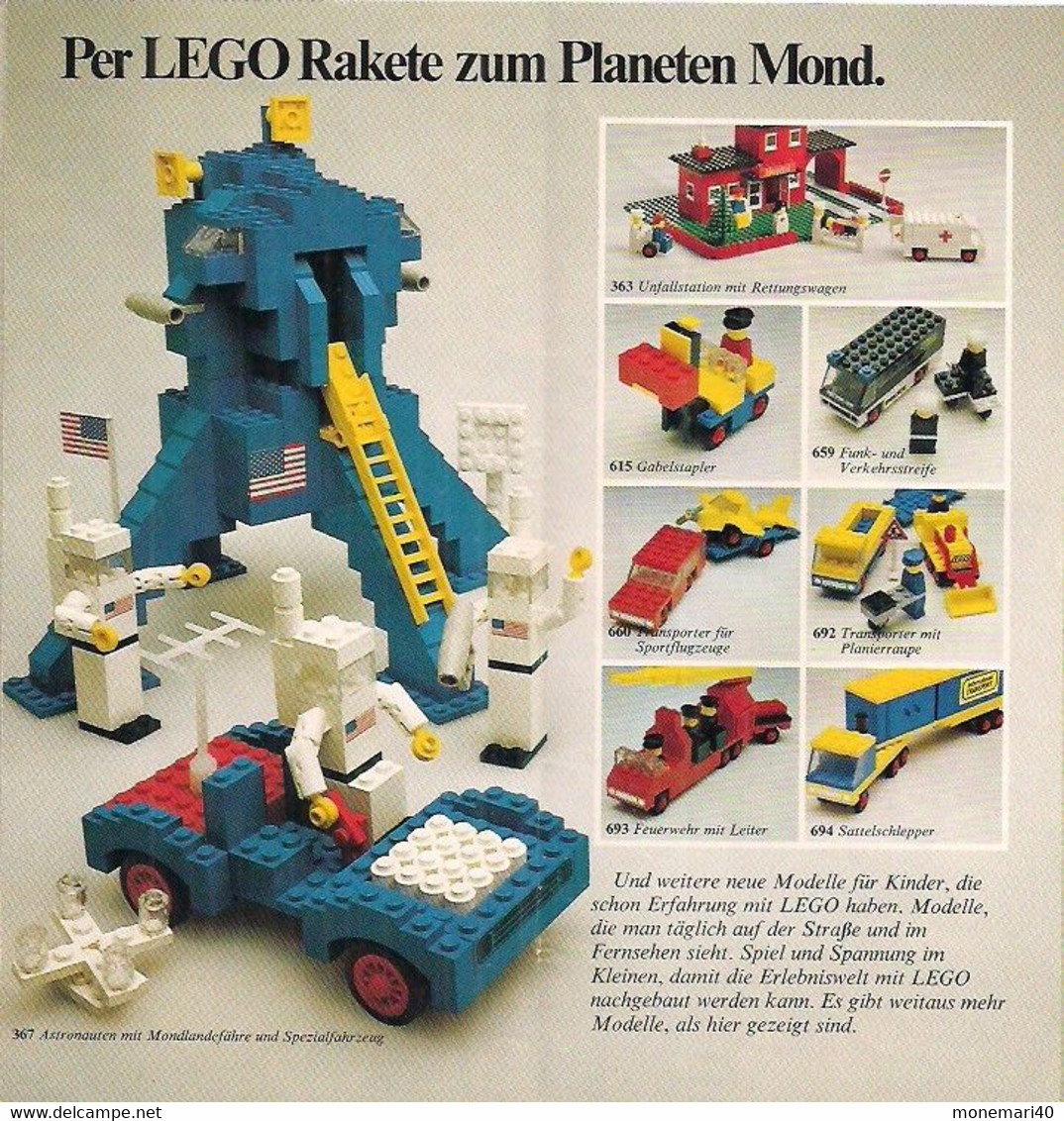 LEGO SYSTEM - CATALOGUE - NEUE SPIELIDEEN VON  LEGO - 1975. - Catálogos