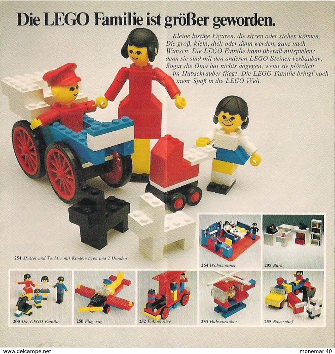 LEGO SYSTEM - CATALOGUE - NEUE SPIELIDEEN VON  LEGO - 1975. - Cataloghi