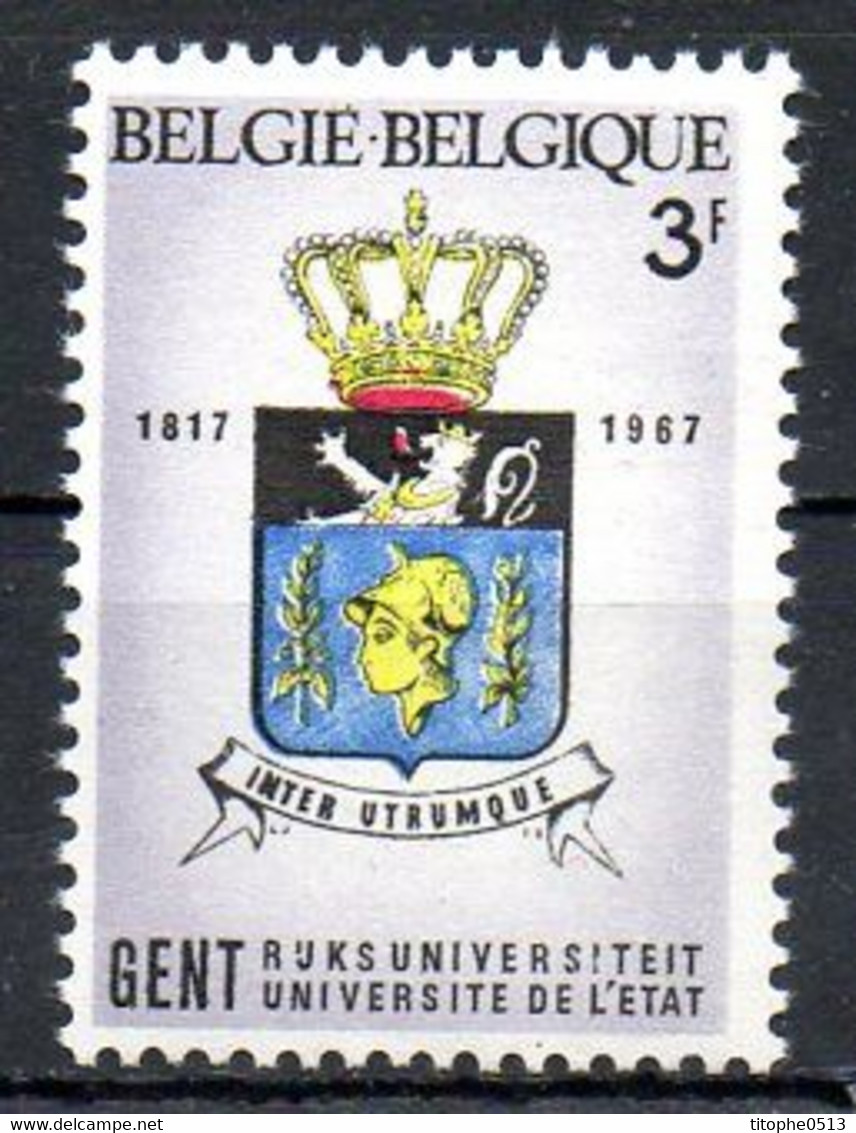 BELGIQUE. N°1434 De 1967. Armoiries De L'Université De Gand. - Timbres