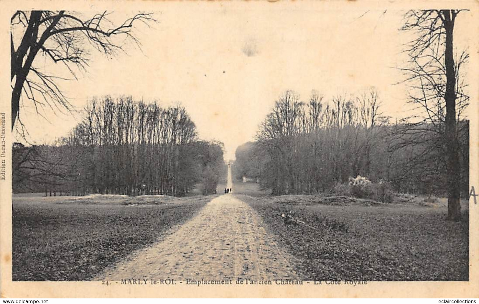 Marly Le Roi           78        Emplacement De L'ancien Château. La Côte Royale     (voir Scan) - Marly Le Roi