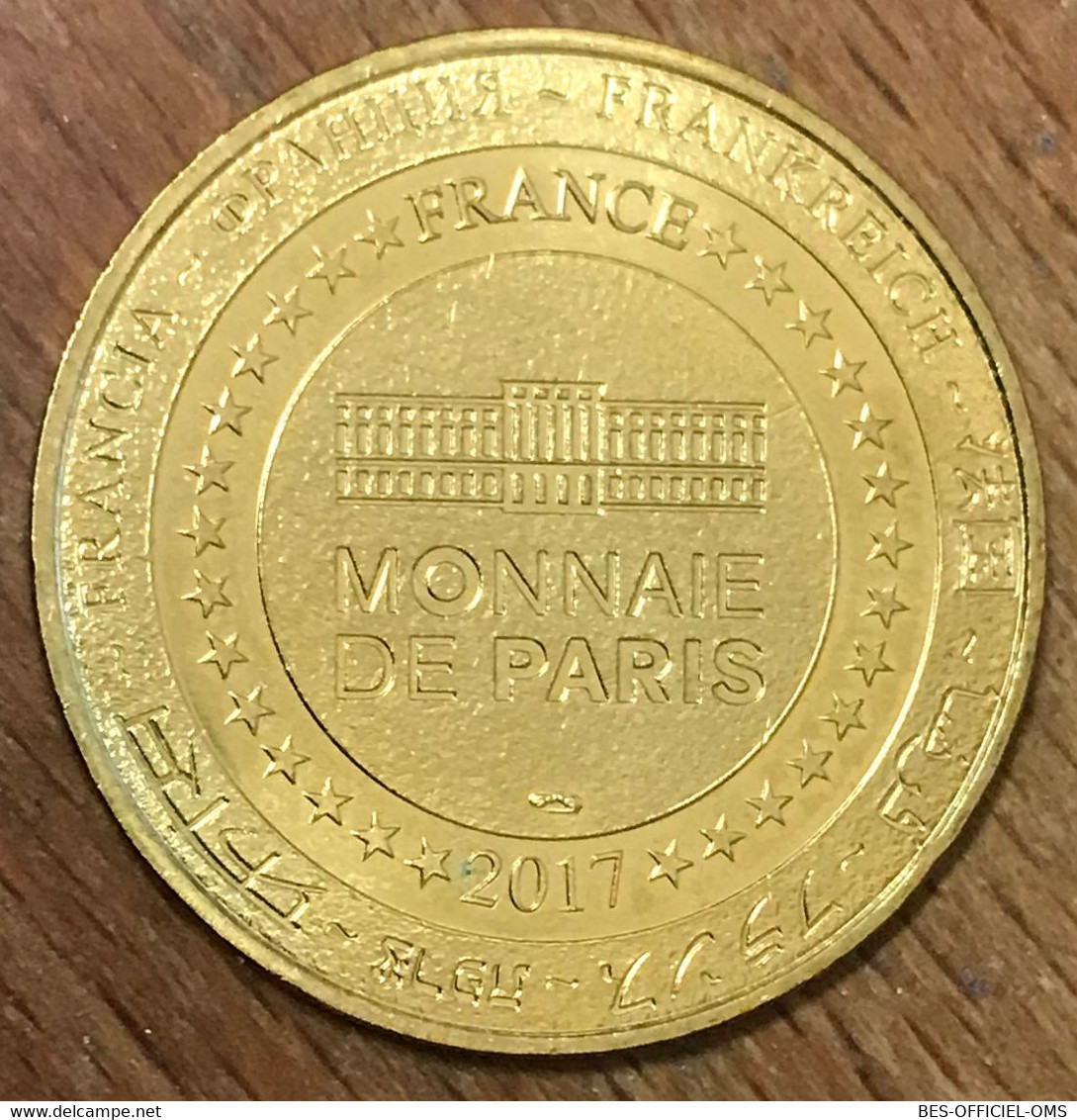 44 PORT SAINT PÈRE PLANÈTE SAUVAGE BÉBÉ GUÉPARD MDP 2017 MÉDAILLE MONNAIE DE PARIS JETON TOURISTIQUE MEDALS COINS TOKENS - 2017