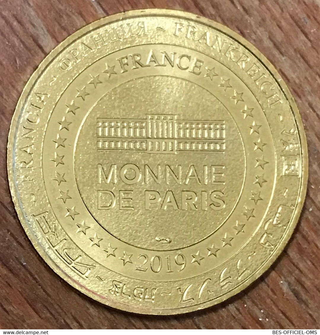 44 PORT SAINT PÈRE PLANÈTE SAUVAGE GIRAFES MDP 2019 MINI MÉDAILLE MONNAIE DE PARIS JETON TOURISTIQUE MEDALS COINS TOKENS - 2019