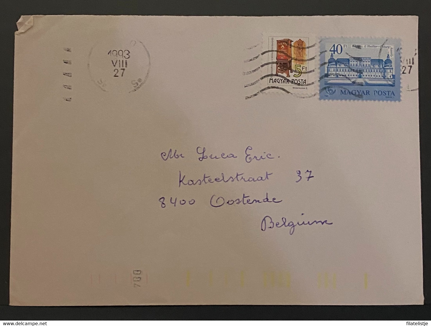 Omslag Uit Hongarije - Enteros Postales