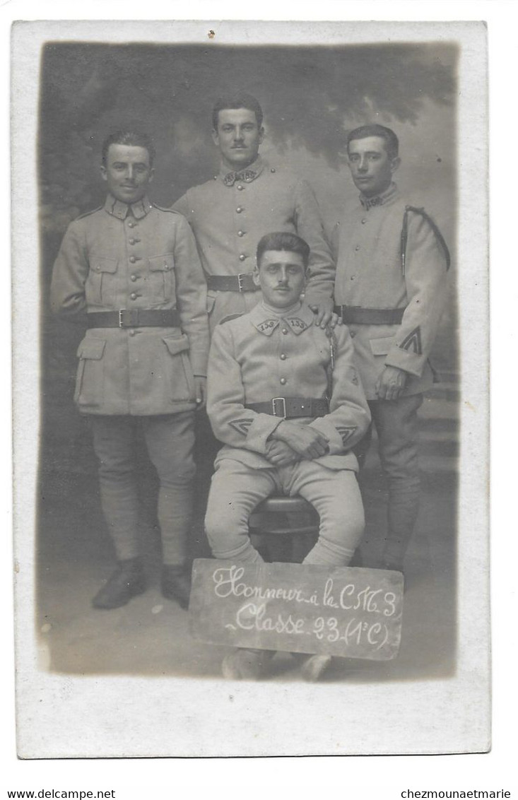 159E REGIMENT - CLASSE 1923 - CARTE PHOTO MILITAIRE - Personen