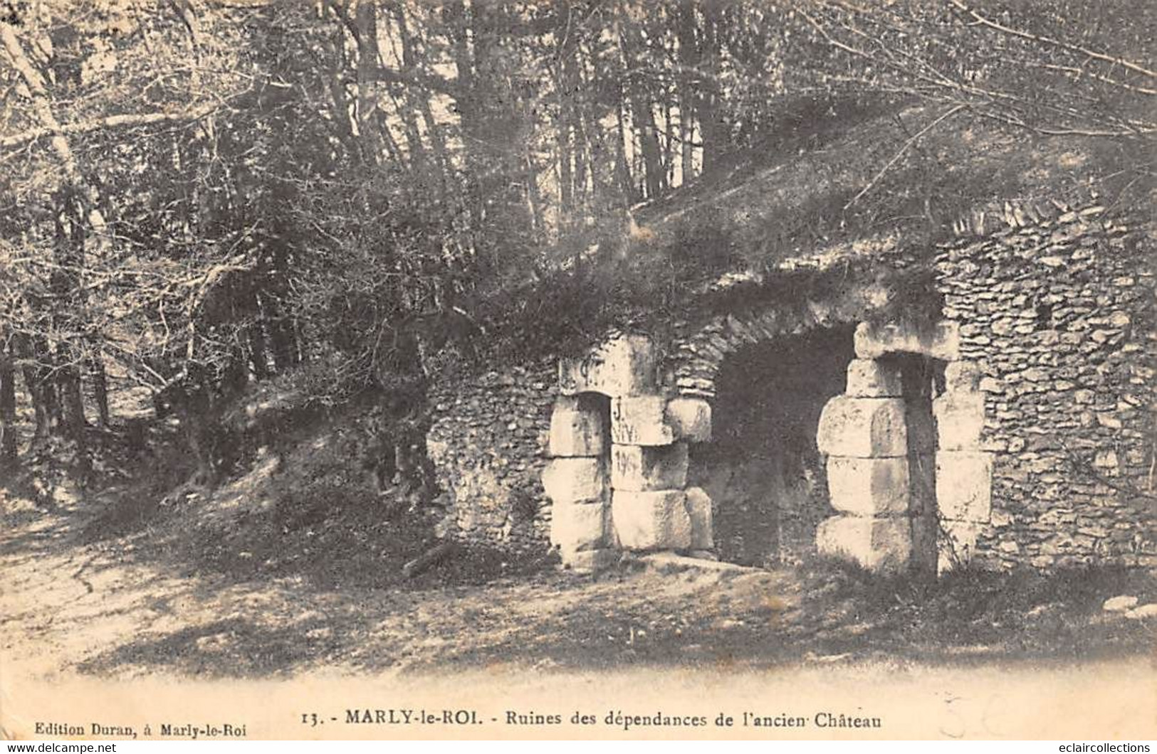 Marly Le Roi           78       Ruines Des Dépendances De L'ancien Château       (voir Scan) - Marly Le Roi