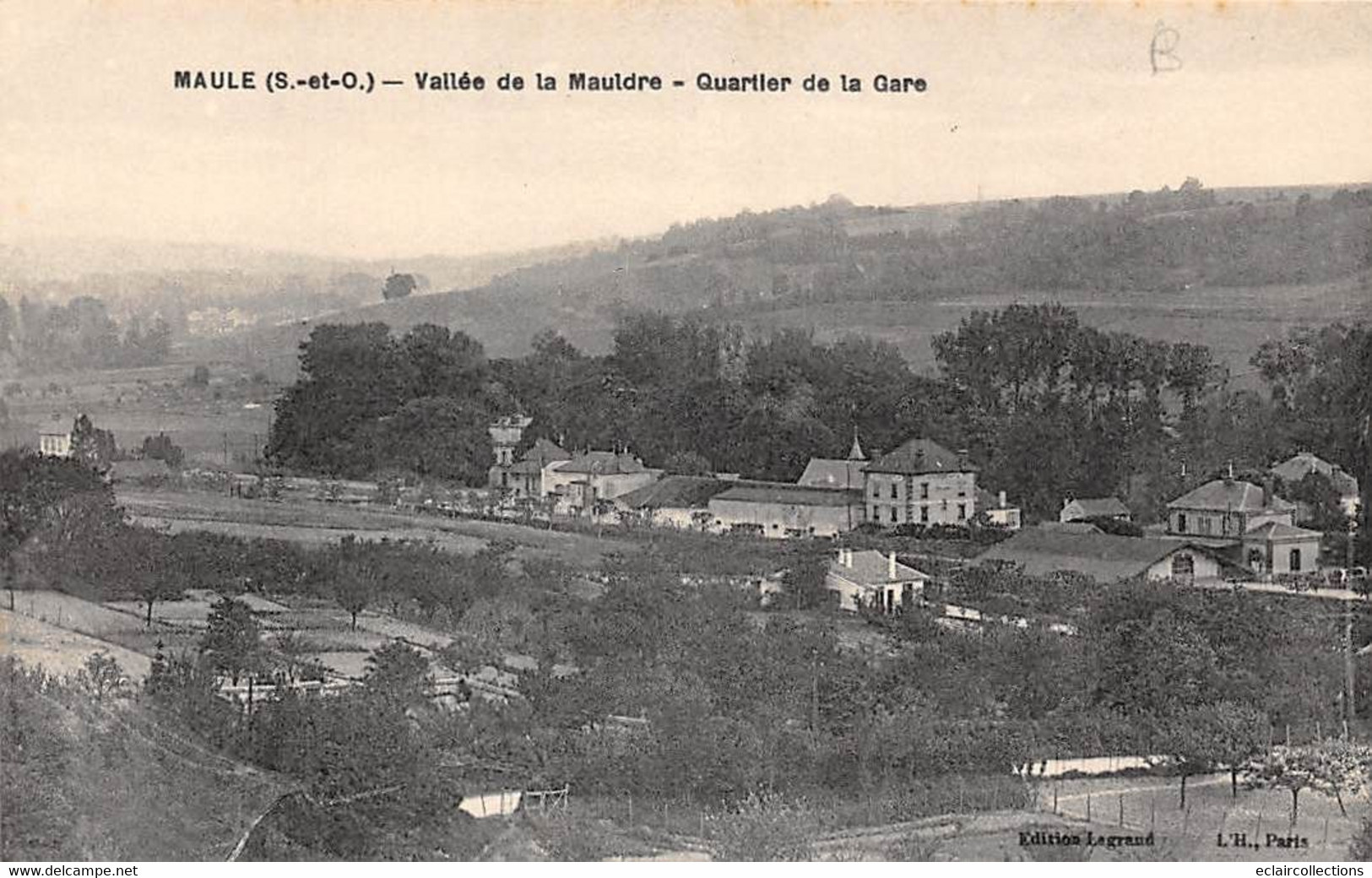 Maule           78         Vallée De La Mauldre. Quartier De La Gare              (voir Scan) - Maule