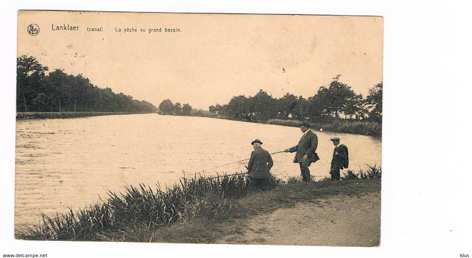 Lanklaar - Lanklaer (canal) - La Pêche Au Grand Bassin - Dilsen-Stokkem