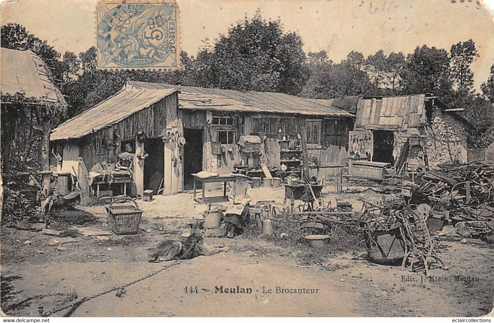 Meulan            78          Le Brocanteur         Coins Un Peu Arrondis     (voir Scan) - Meulan