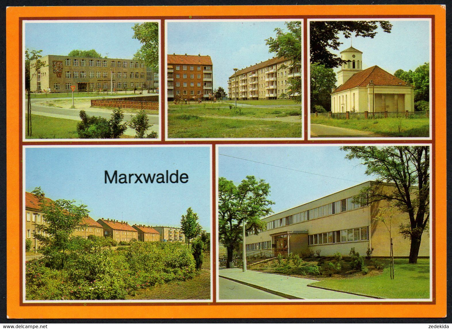 E7548 - TOP Marxwalde - Neubauten Architektur - Bild Und Heimat Reichenbach - Seelow