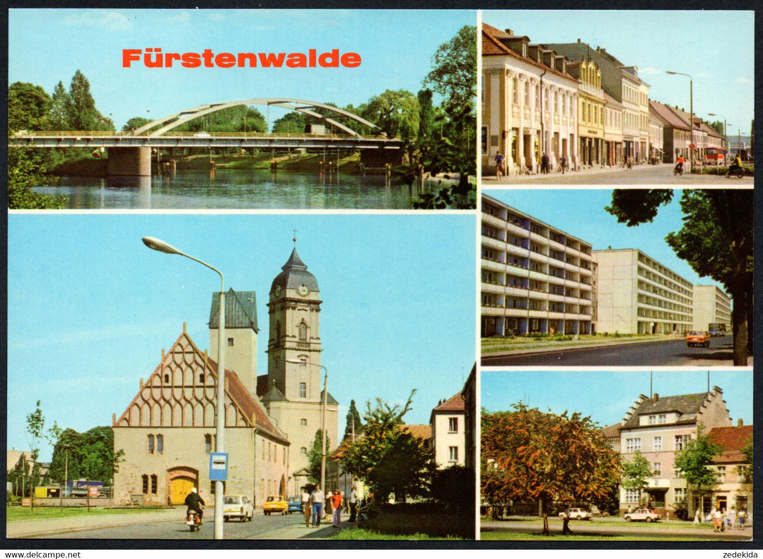 E7553 - TOP Fürstenwalde Ikarus Omnibus - Bild Und Heimat Reichenbach - Fuerstenwalde
