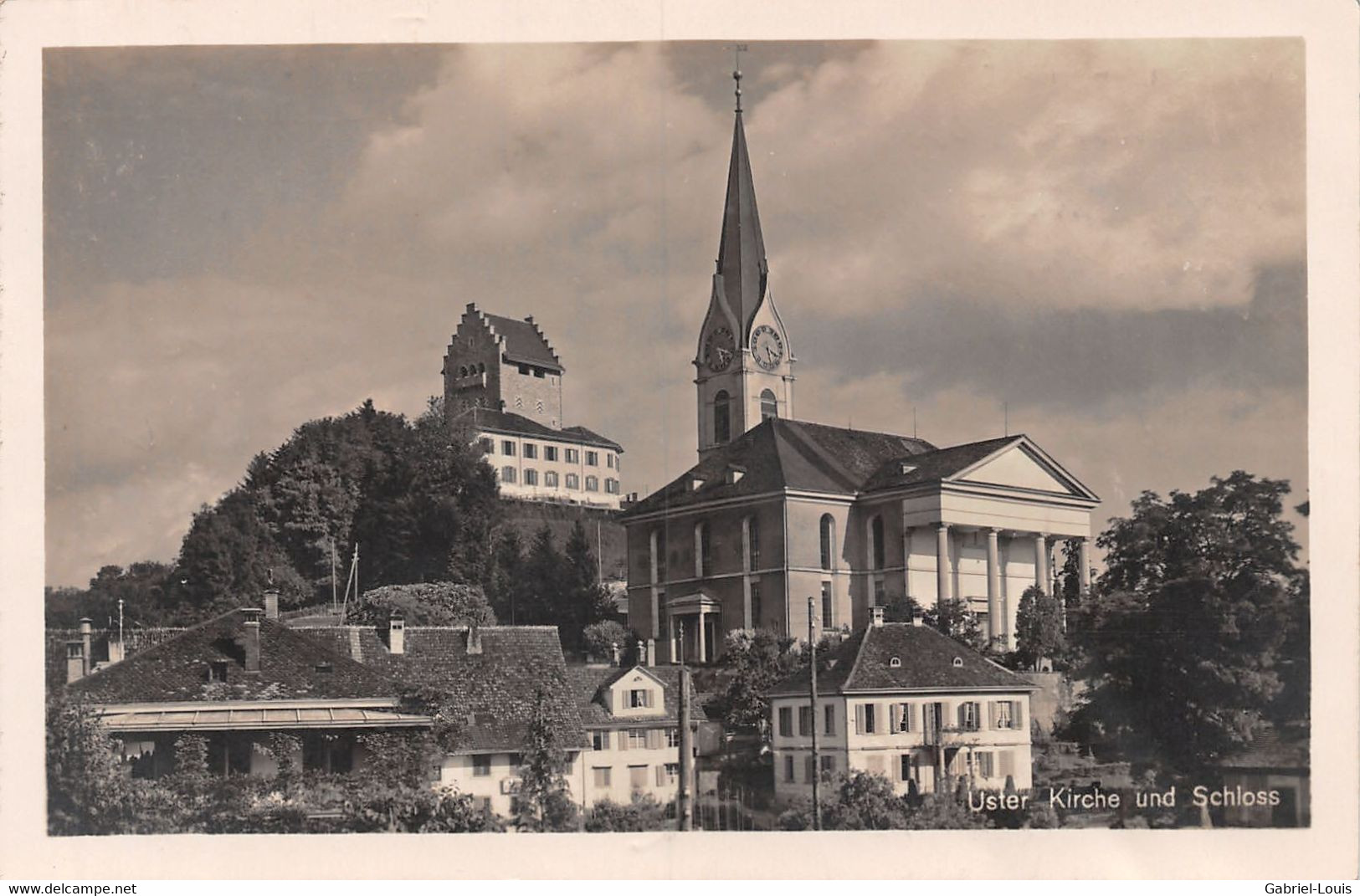 Uster Kirche Und Schloss - Uster