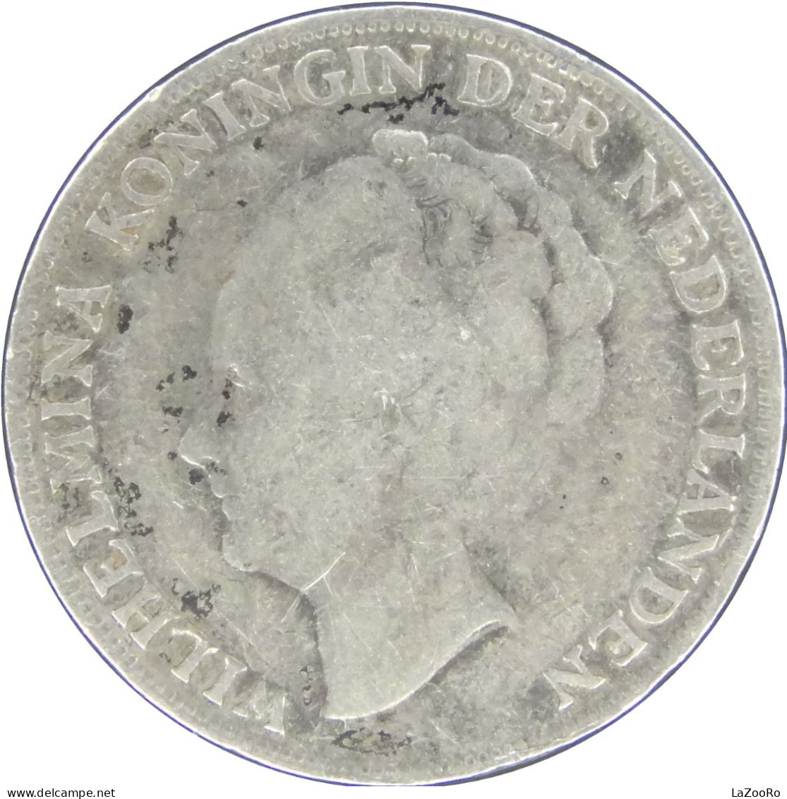 LaZooRo: Curaçao 1 Gulden 1944 D VF - Silver - Curacao