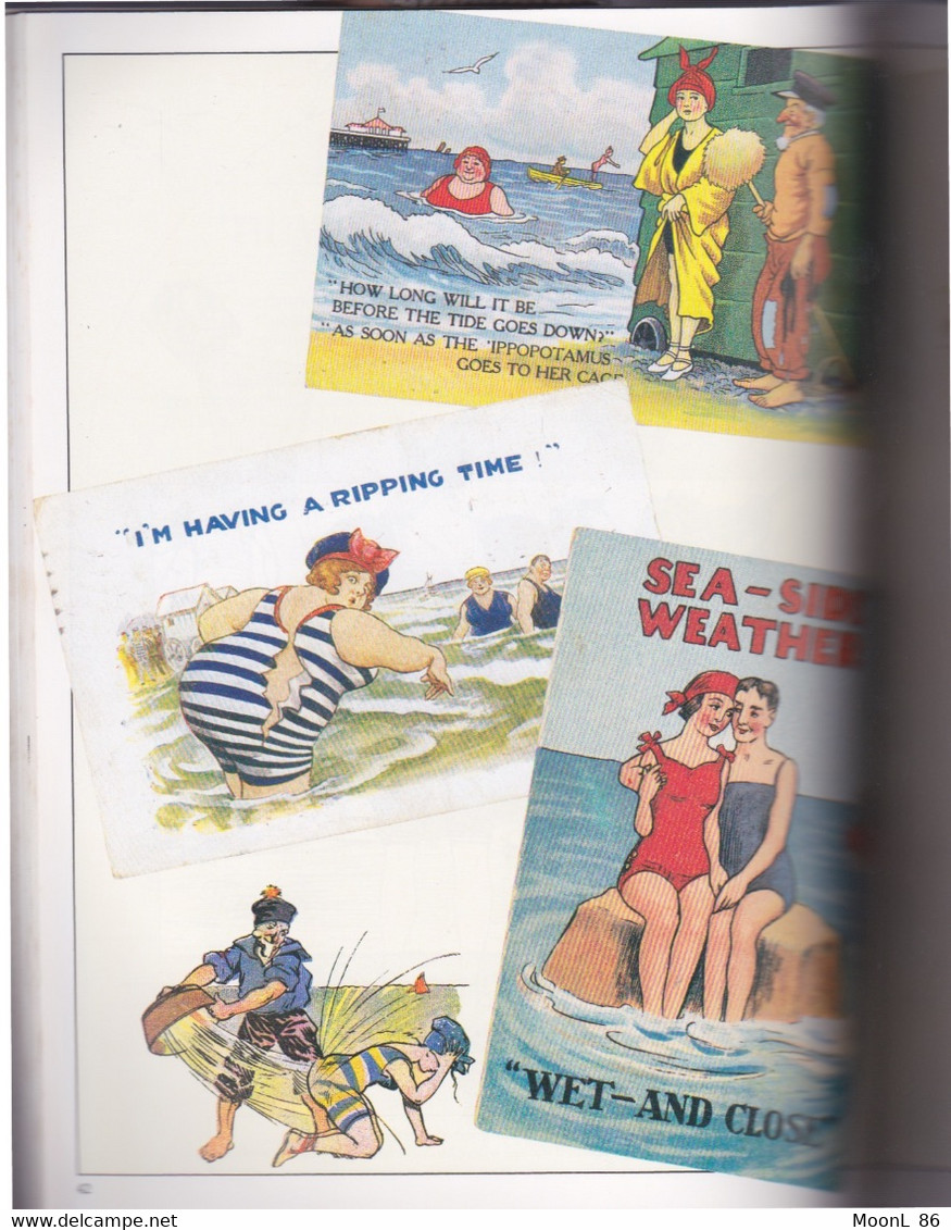 Livre RONNIE BARKER - PHOTOS DESSINS - PEBBLES ON THE BEACH - HUMOUR SUR LA FEMME MAILLOT DE BAIN NU - Histoire De L'Art Et Critique