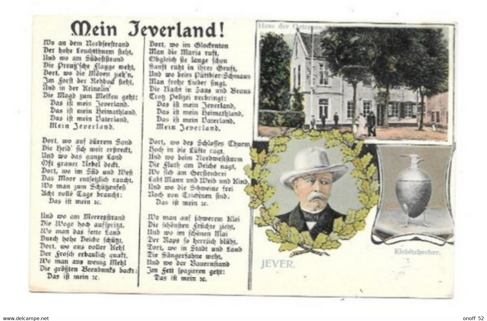 MEIN JEVERLAND JEVER KIEBILTZBECHER - Jever