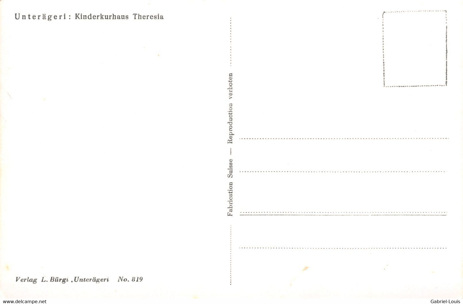 Kinderkurhaus Theresia Unterägeri -  Boot Mit Ruderern - Unterägeri