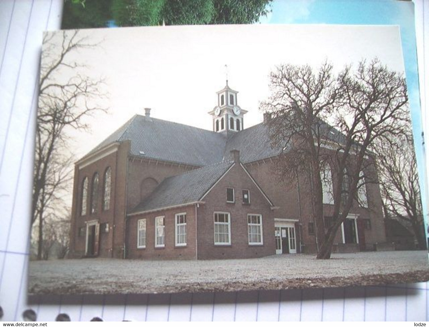 Nederland Holland Pays Bas Dedemsvaart Met NH Kerk En Bomen - Dedemsvaart