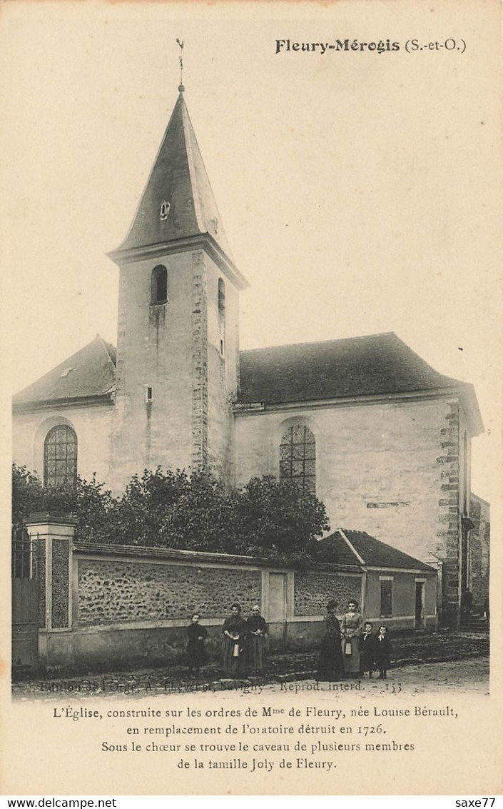 FLEURY MEROGIS - L'Eglise - Fleury Merogis