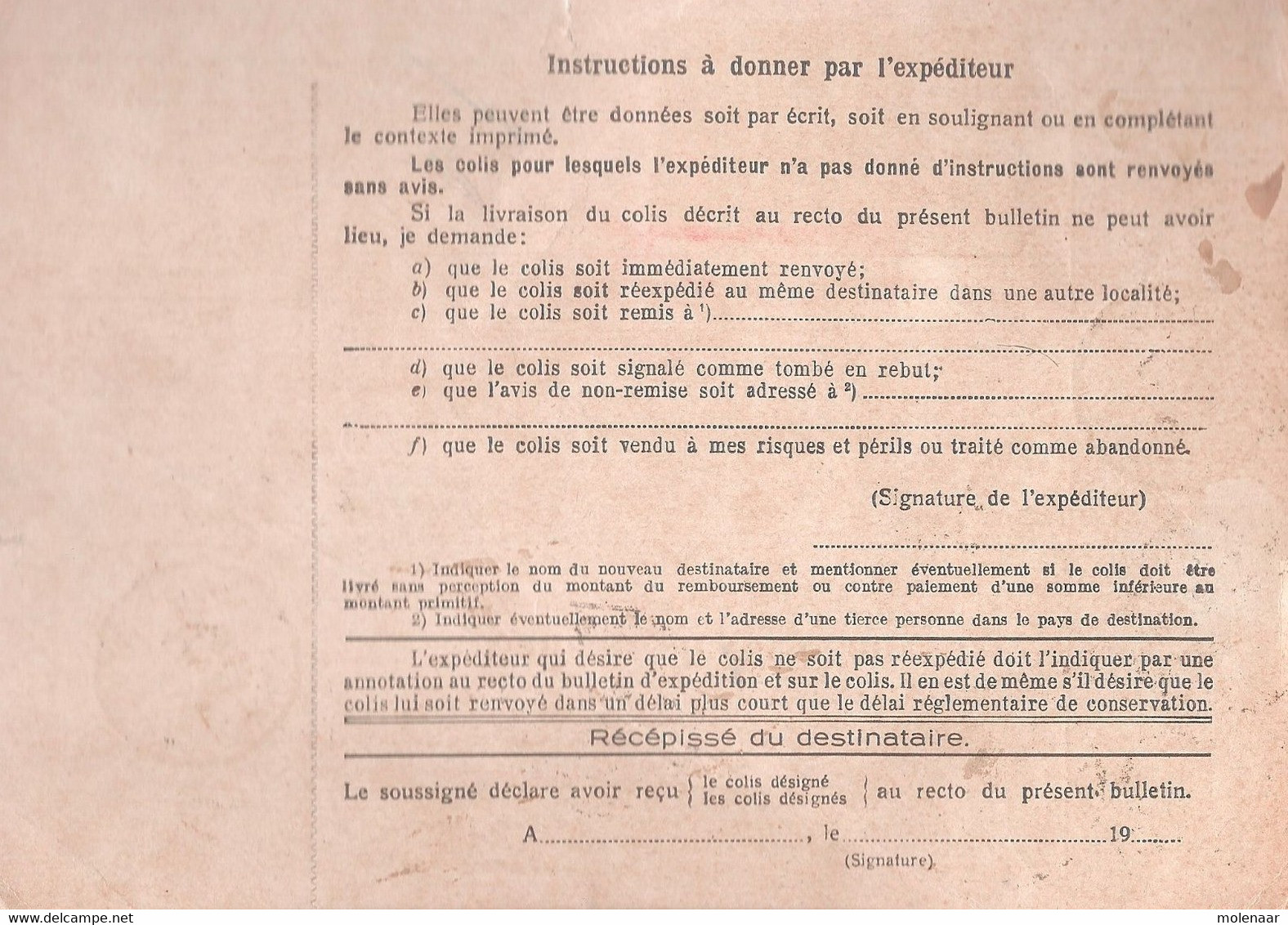 Frankrijk Bulletin D'expedition 561 Saverne 1931 Met Pakketzegel (509) - Altri & Non Classificati