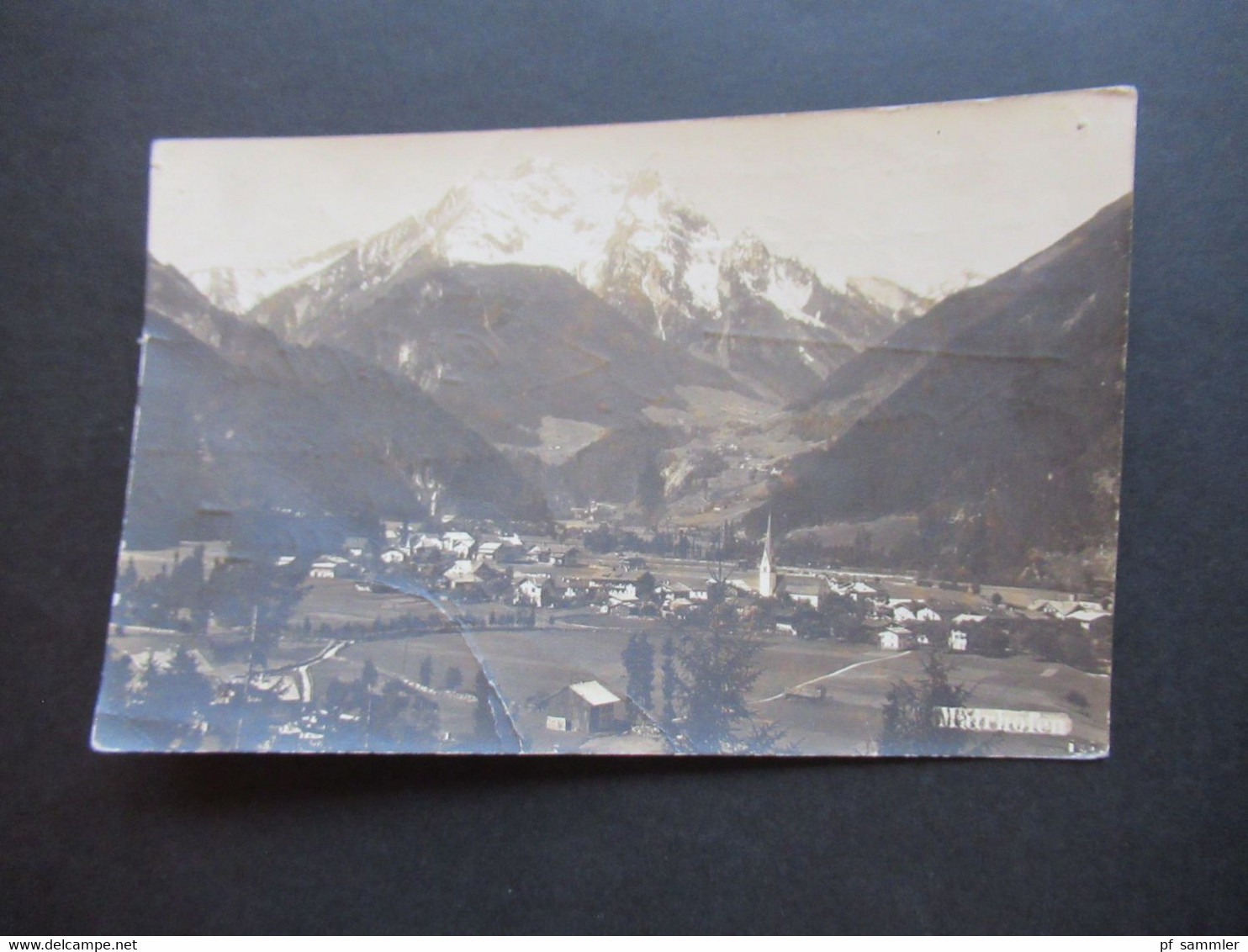 Österreich 1923 AK Mayrhofen Bahnpost Stempel Mayrhofen.... Zug 284 - Cartas & Documentos