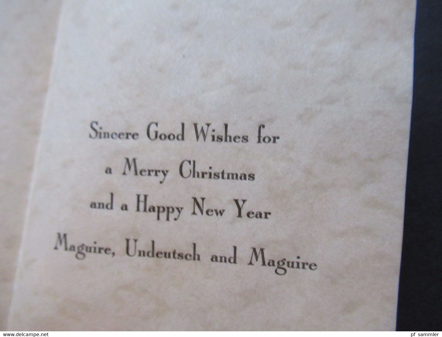 USA 1933 Washington MiF Stempel Hud Term Annex NY Mail Early For Christmas / Mit Inhalt Weihnachtsgrüße - Brieven En Documenten