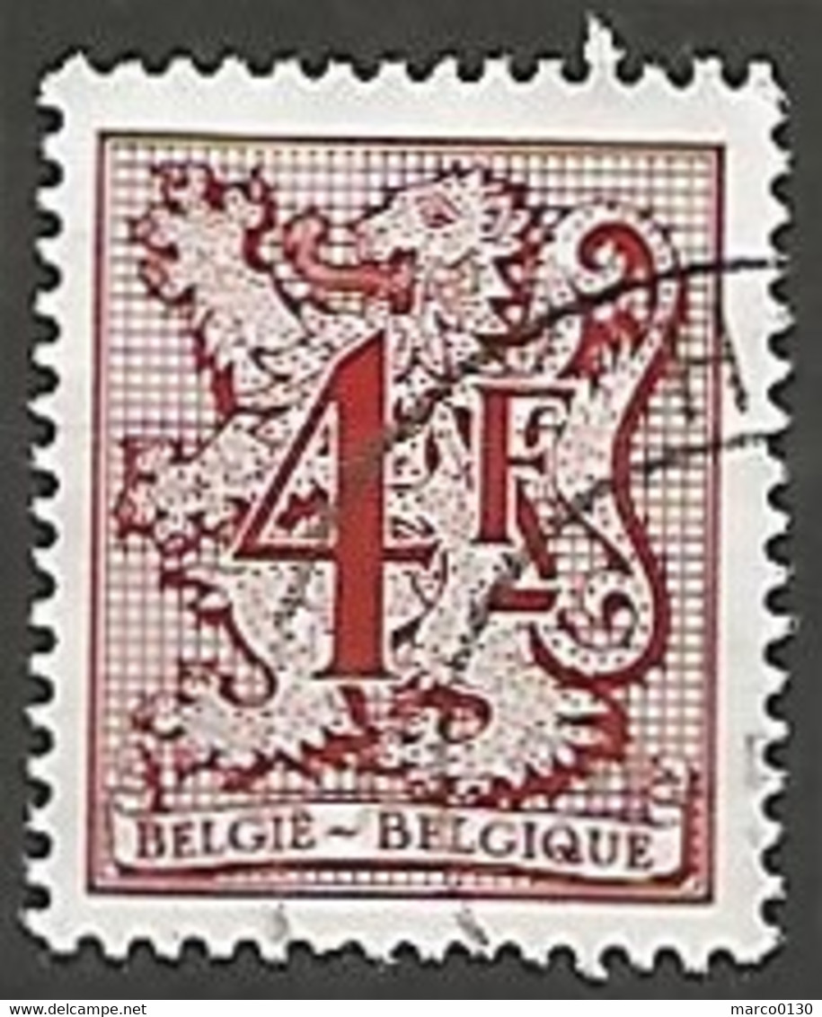 BELGIQUE N° 1975 OBLITERE - 1977-1985 Zahl Auf Löwe (Chiffre Sur Lion)